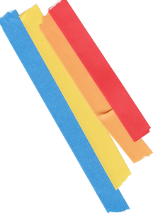 Scrapbook Cutout Rainbow Washi Tape